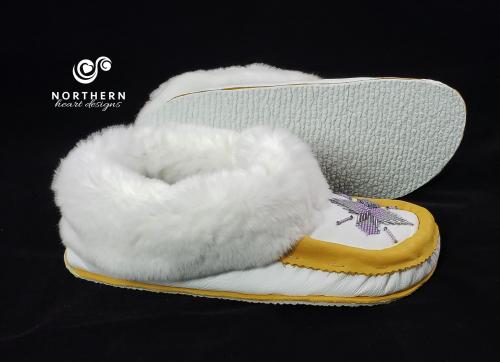 Traditional Moccasin Slippers - Pattern and Tutorial