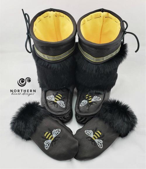 NHD Basic Style mukluks, Mid-Calf Height