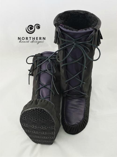 Trapper-Style Lace-Ups (winter weight)