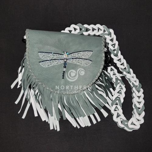 Beaded Fringed Leather Bag Class - final session