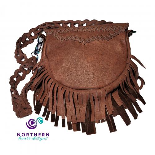 Beaded Fringed Leather Bag Class - final session