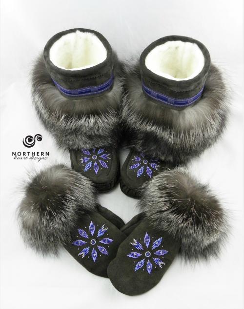 NHD Basic Style mukluks, Mid-Calf Height