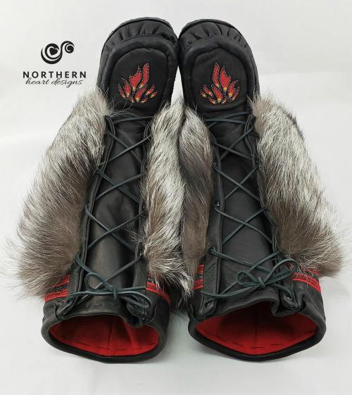 Laced-Front Style Mukluks