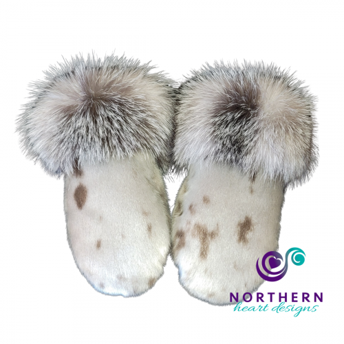 Sealskin and Leather Mitts