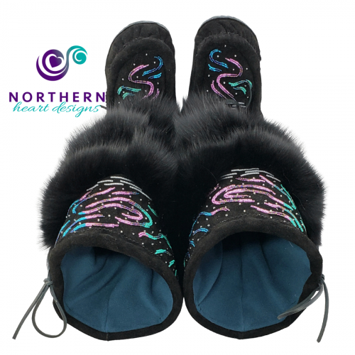 Tiered Fur Mukluks