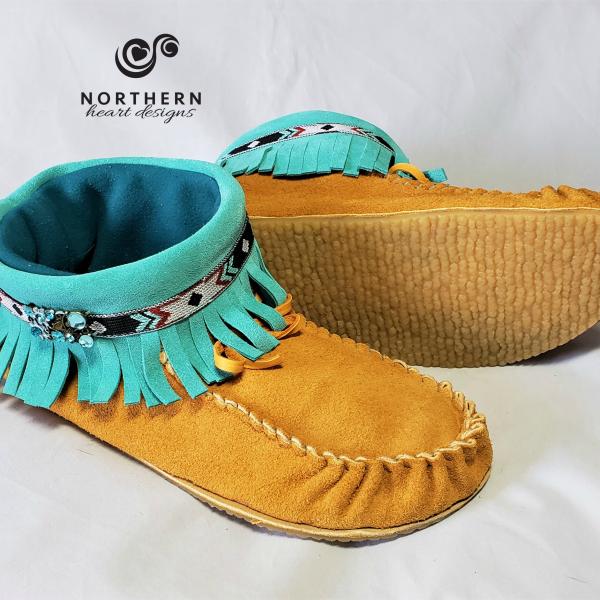 Online Learning - Fringed Summer (or winter!) Moccasin DIY Kit