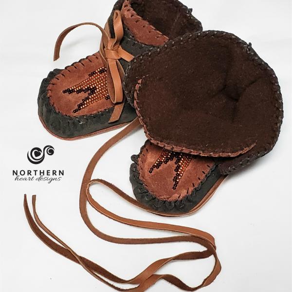 Wrap-arounds, kids moccasins, baby moccasins, soft sole toddler shoes